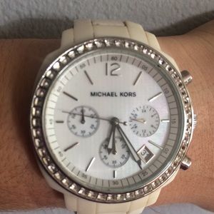 Michael Kors white watch